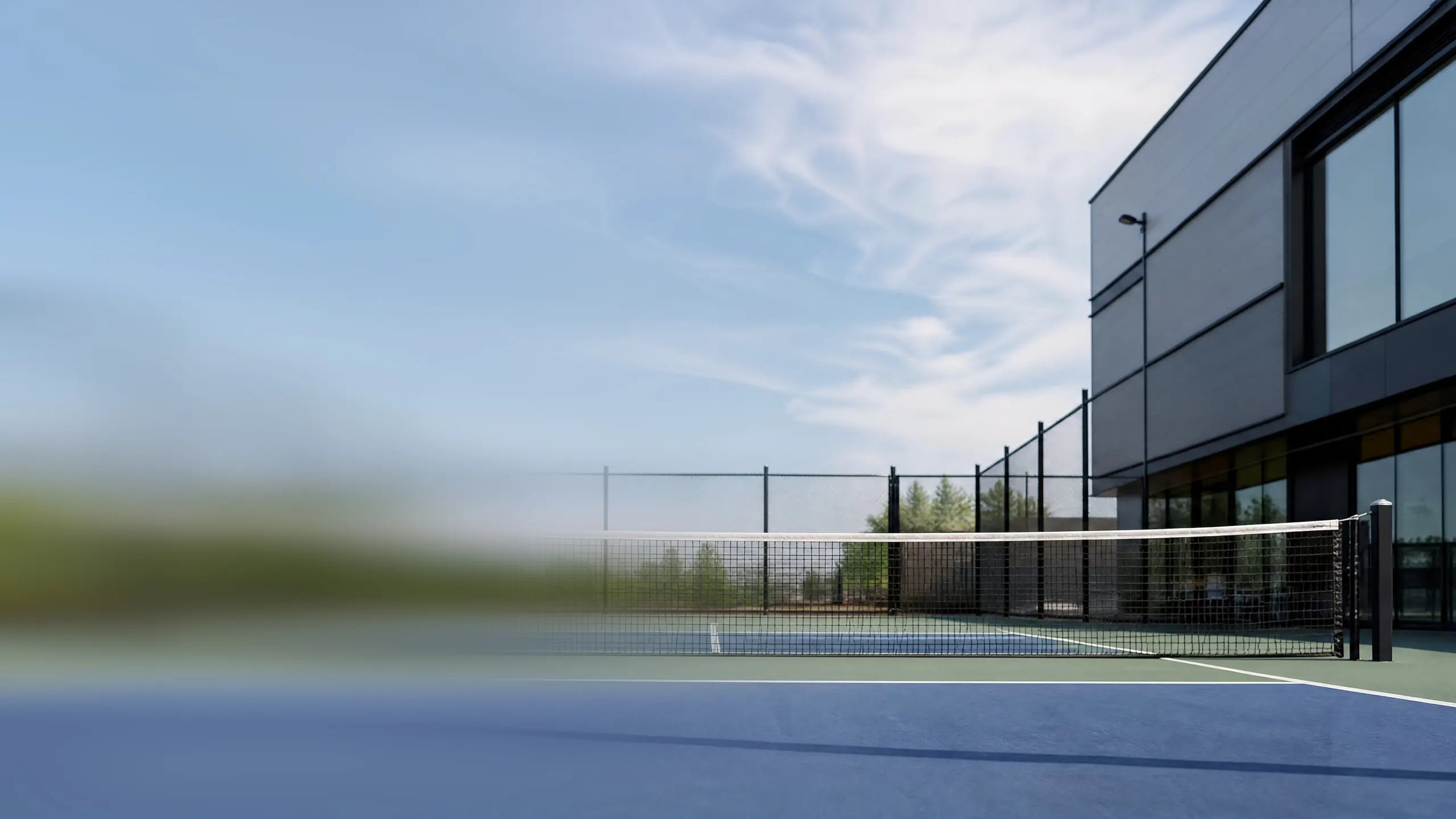 Pickleball court
